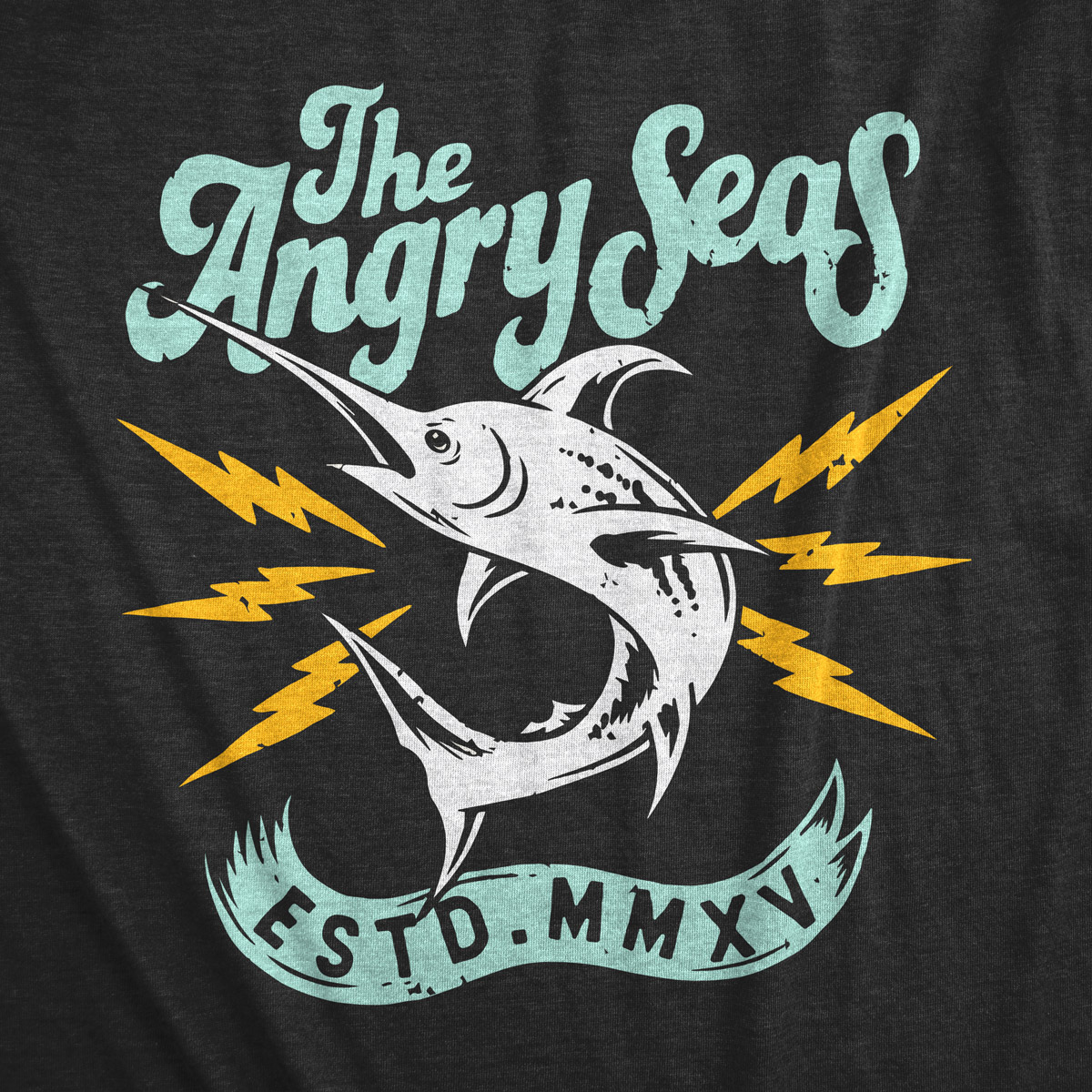 DEEP DROP // Tri-blend T-shirt - Angry Seas Gear